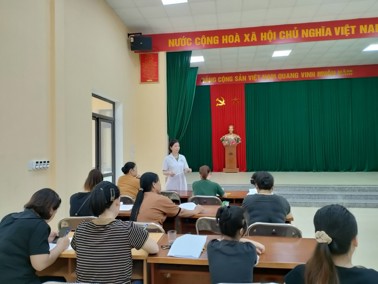 Hình ảnh chi tiết tin tức 150 người dân thành phố Yên Bái tham dự hoạt động truyền thông về dinh dưỡng Hình ảnh tin tức 150 người dân thành phố Yên Bái tham dự hoạt động truyền thông về dinh dưỡng