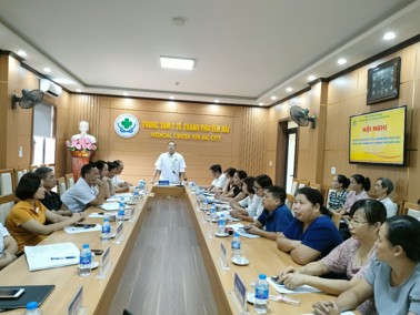 Hình ảnh chi tiết tin tức Hội nghị sơ kết công tác Y tế 6 tháng đầu năm, triển khai nhiệm vụ 6 tháng cuối năm 2022. Hình ảnh tin tức Hội nghị sơ kết công tác Y tế 6 tháng đầu năm, triển khai nhiệm vụ 6 tháng cuối năm 2022.
