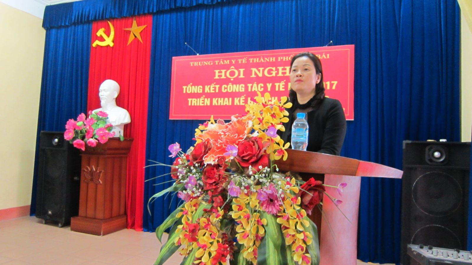 Trung tâm Y tế thành phố tổng kết công tác Y tế năm 2017- triển khai phương hướng, nhiệm vụ năm 2018