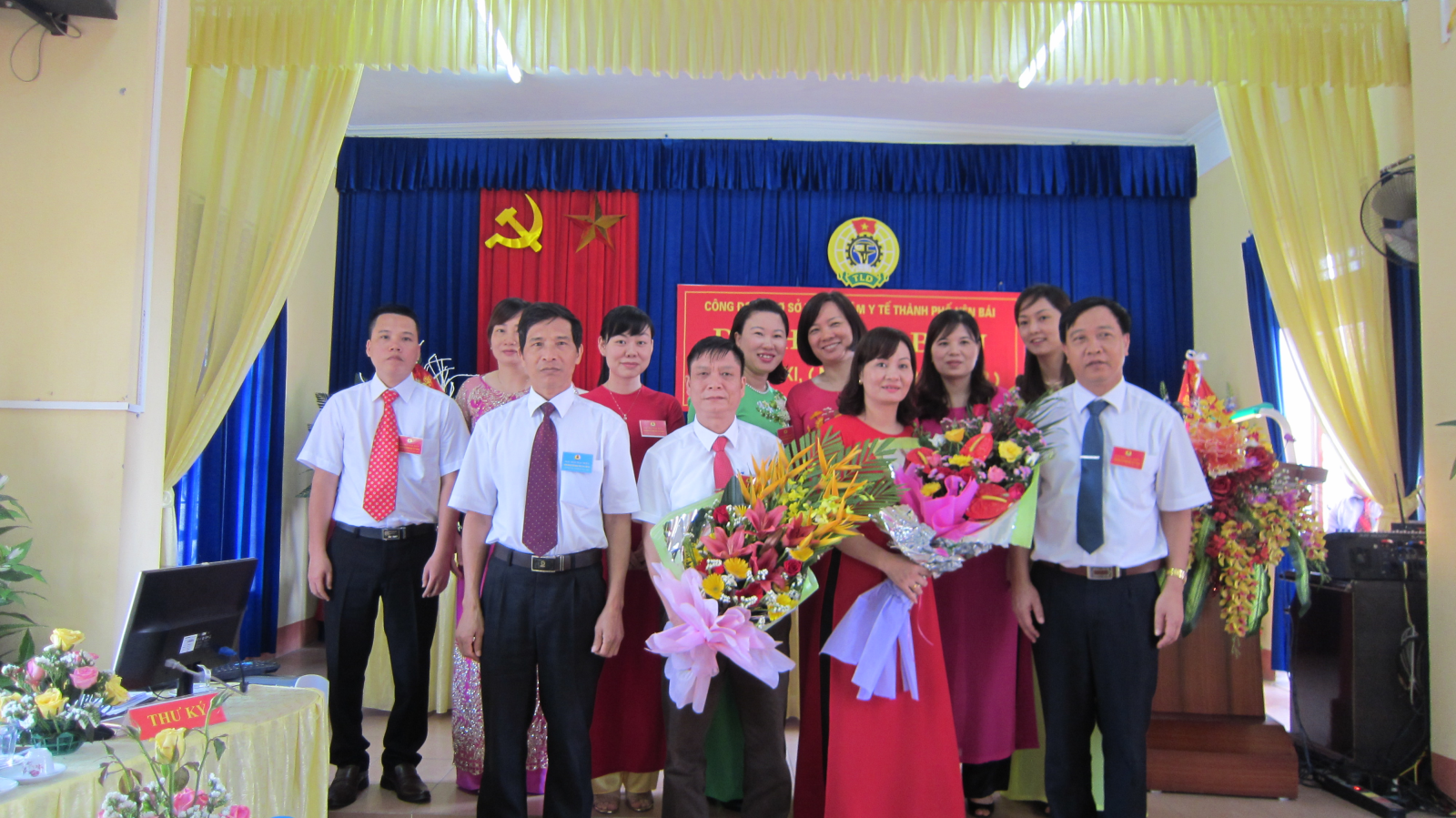 CÔNG ĐOÀN CƠ SỞ TRUNG TÂM Y TẾ THÀNH PHỐ YÊN BÁI TỔ CHỨC THÀNH CÔNG ĐẠI HỘI KHÓA XXI NHIỆM KỲ 2017-2022