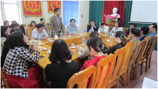 Thăm quan học tập, chia sẻ kinh nghiệm trong công tác khám chữa bệnh