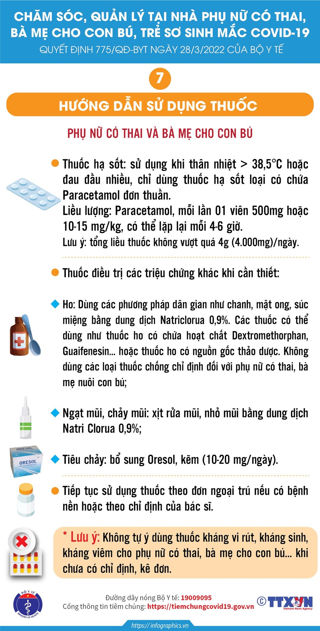 Hướng dẫn chăm sóc, quản lý tại nhà đối với phụ nữ có thai, bà mẹ cho con bú và trẻ sơ sinh mắc COVID-19